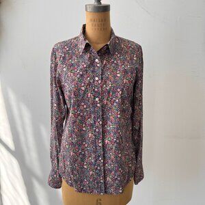 J. Crew Long Sleeve shirt, Liberty pattern